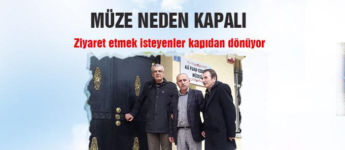 "Müze neden kapalı?"