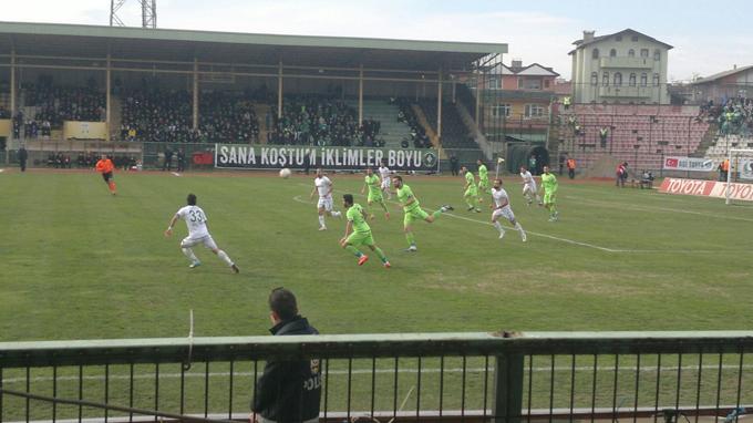 Sakaryaspor - Bodrumspor maçı sona erdi