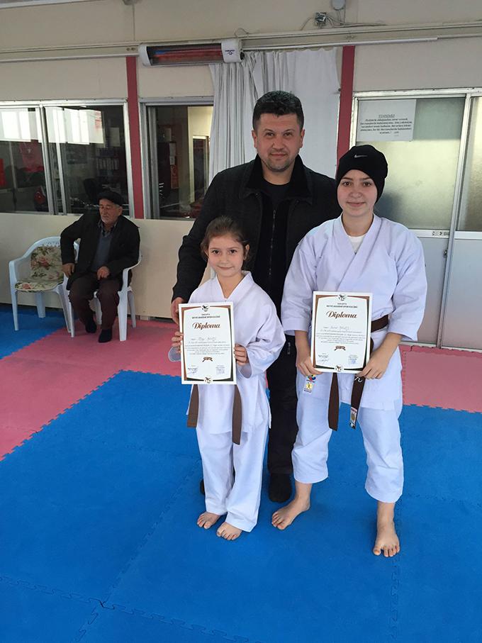 Geyve Karate kuşak imtihanı yapıldı