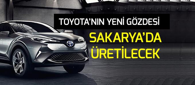 Toyota'nın yeni gözdesi Sakaryada üretilecek