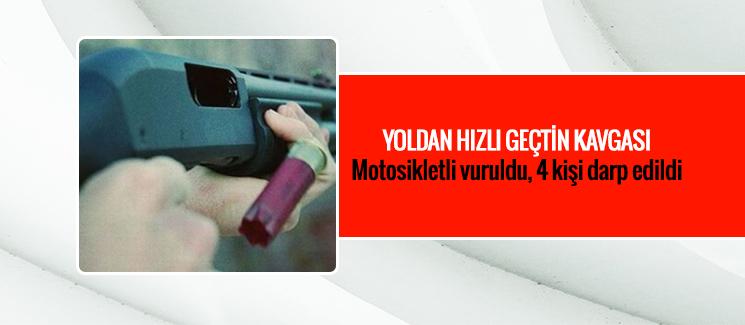 Yoldan hızlı geçtin kavgası