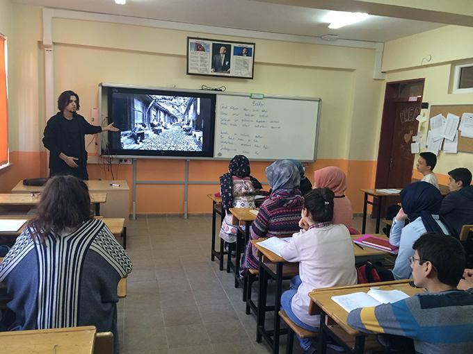 Cemil Meriç Sosyal Bilimler Lisesi söyleşi düzenledi