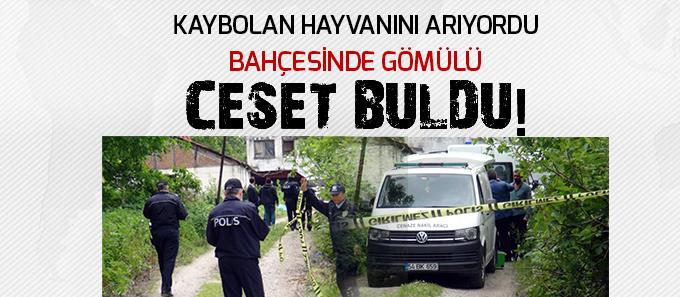 Kaybolan hayvanını arıyordu, ceset buldu