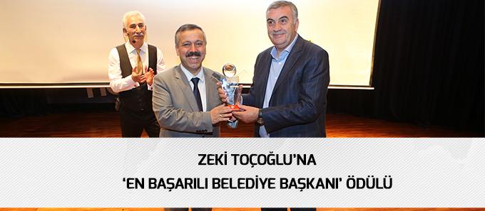 Toçoğluna En Başarılı Belediye Başkanı Ödülü