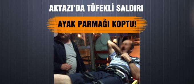 Akyazı'da tüfekli saldırı