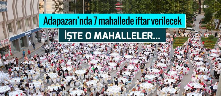 Halk iftarları 10 Haziran'da başlıyor