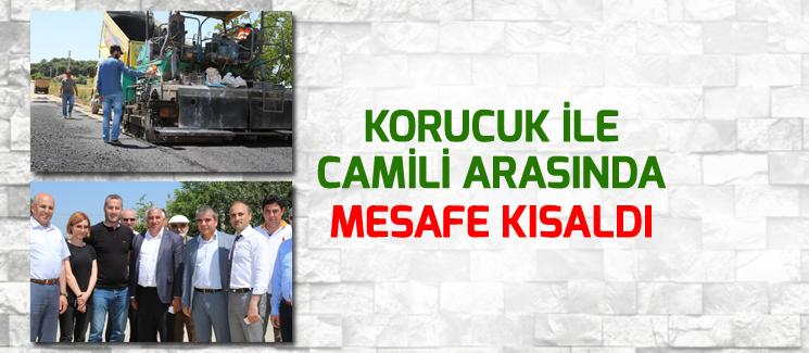 Korucuk ve Camili arasında mesafe kısaldı