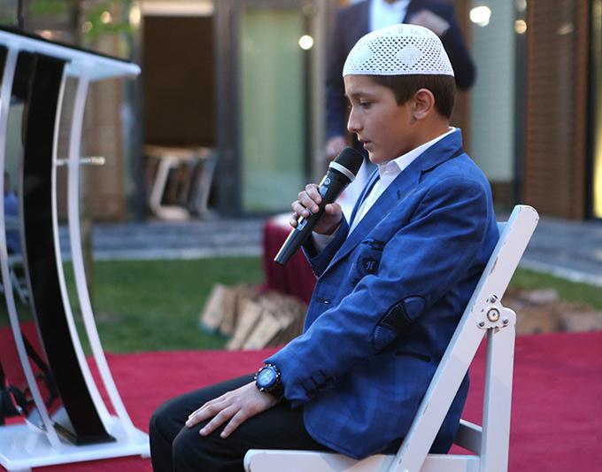 İlk iftar Suriyeli çocuklarla