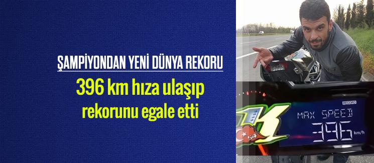 Şampiyondan yeni dünya rekoru