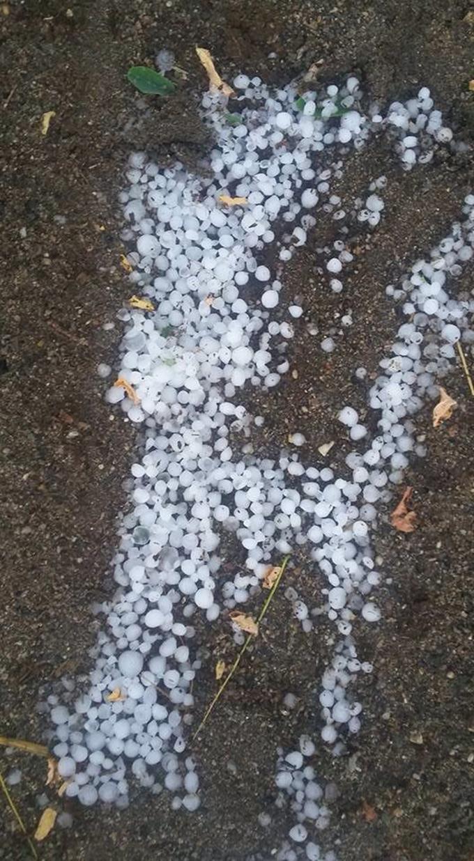 Karasu'da dolu hayatı olumsuz etkiledi