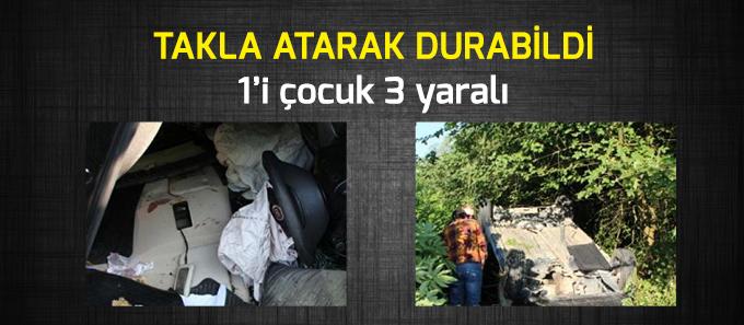 Takla atarak durabildi