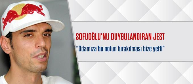 Kenan Sofuoğlu'nu duygulandıran jest