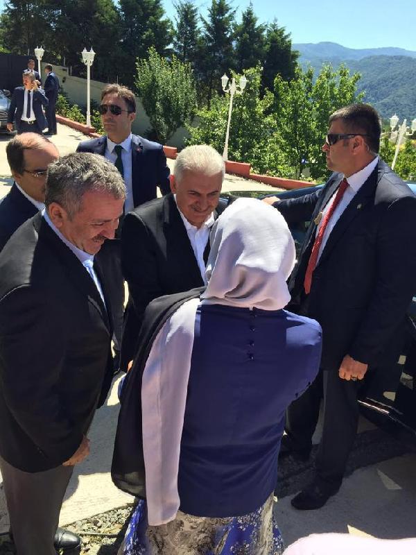 Başbakan Binali Yıldırım, Sakarya'ya geldi