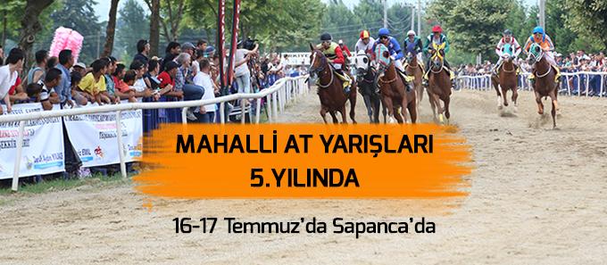 Sapanca mahalli at yarışları 5. yılında