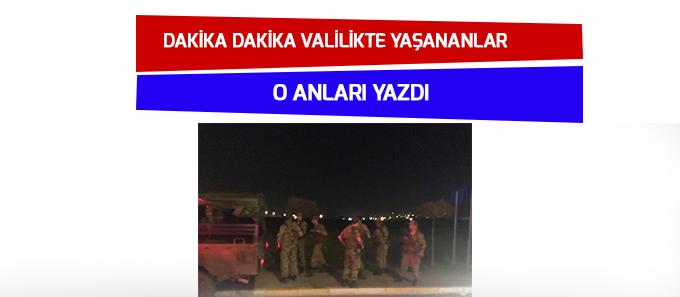 O anları yazdı...