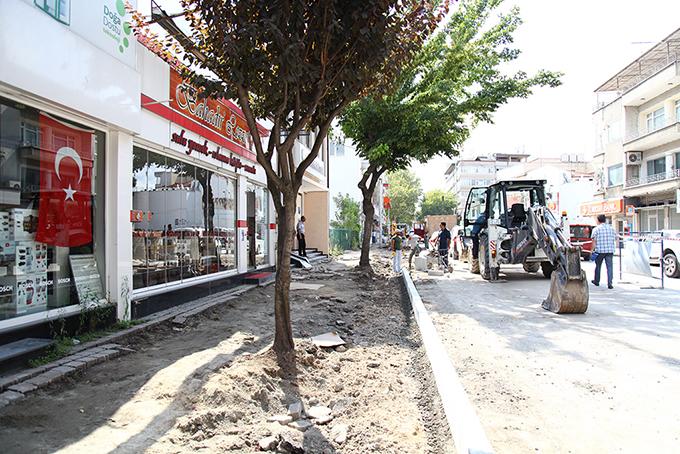 Ankara Caddesinde dönüşüm sürüyor