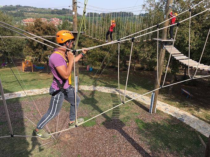 SAÜ öğrencileri Macera Parkta