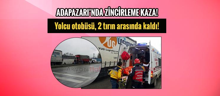 Adapazarı'nda zincirleme trafik kazası!