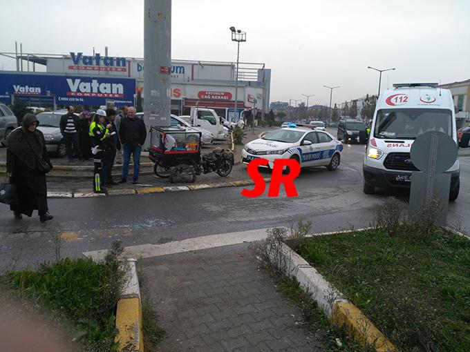 Böreklerini satmış eve gidiyordu ama...