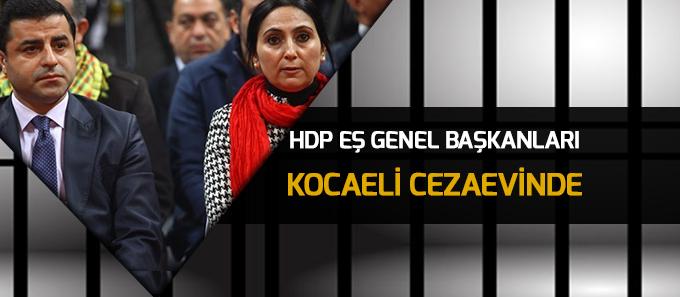 Eş Başkanlardan Yüksekdağ, Kocaeli Cezaevi'nde