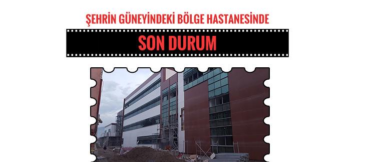 Şehrin güneyindeki bölge hastanesinde son durum