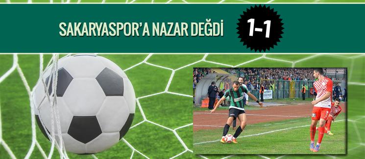 Sakaryaspor'a nazar değdi