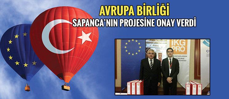 Avrupa Birliği'nden Sapanca Belediyesi'nin projesine onay