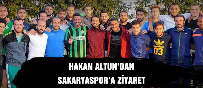 Hakan Altun Sakaryaspor'u ziyaret etti