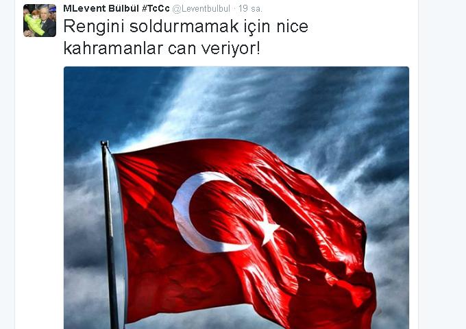 Teröre lanet mesajları