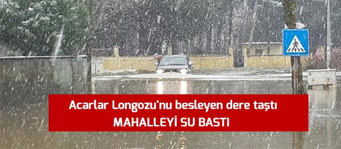 Karasu'da su baskını