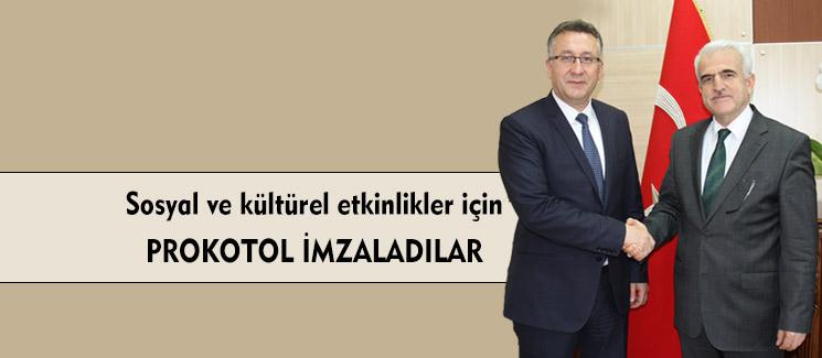 Sosyal ve kültürel etkinlikler için protokol imzalandı