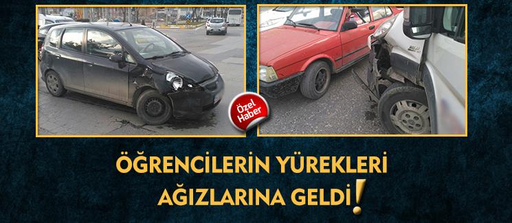 Öğrencilerin yürekleri ağızlarına geldi!