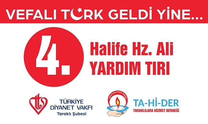 5 Yardım TIR'ı yarın Taraklı'dan yola çıkacak