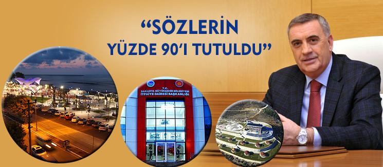 ''Sözlerin yüzde 90ı tutuldu''