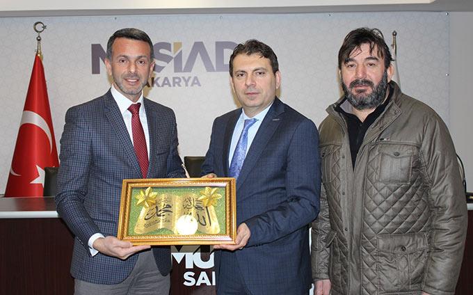 Sakarya Amatör Futbolcular Derneği'nden MÜSİAD ziyareti