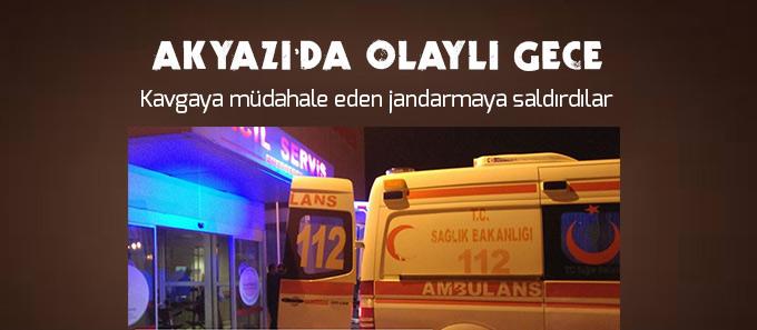 Akyazı'da olaylı gece