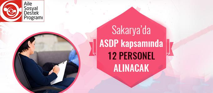 ASDEP kapsamında 12 personel alınacak