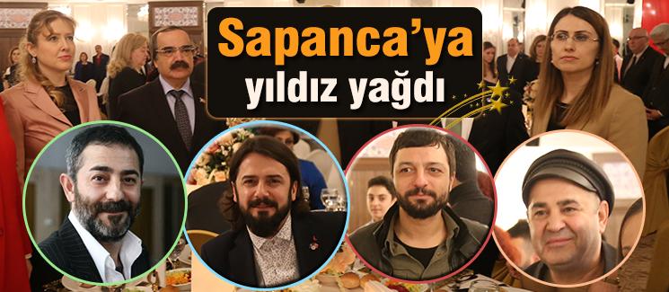 Sapanca'ya yıldız yağdı