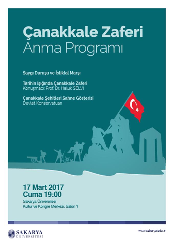 18 Mart Çanakkale Zaferi Anma Programı