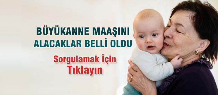 Büyükanne maaşını alacak isimler açıklandı