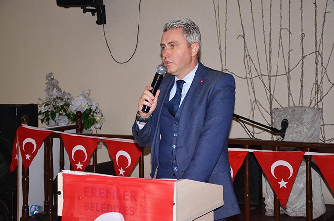 Erenler'in gençleri yemekte buluştu