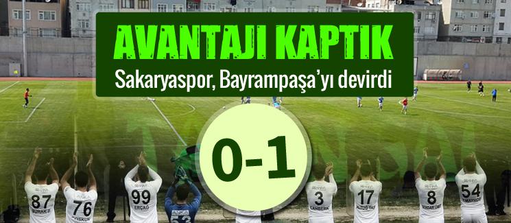 Sakaryaspor, Bayrampaşa'yı deplasmanda devirdi