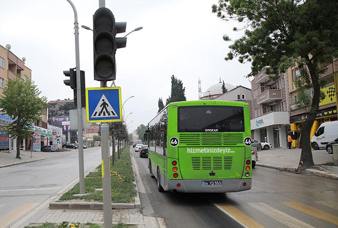 Orhangazi Caddesinde çalışmalar tamamlandı