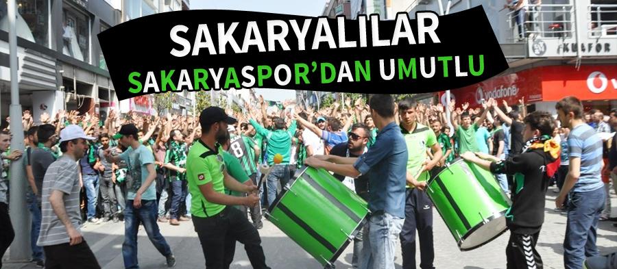 Sakaryalılar, Sakaryaspor'dan umutlu