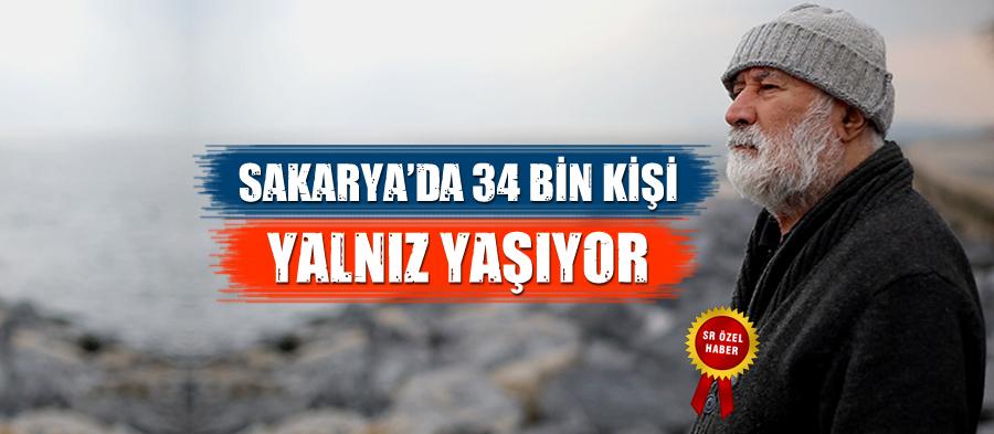 Sakarya'da 34 bin kişi yalnız yaşıyor