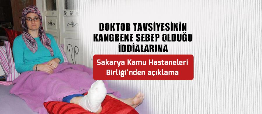 Sakarya Kamu Hastaneleri Birliği'nden açıklama