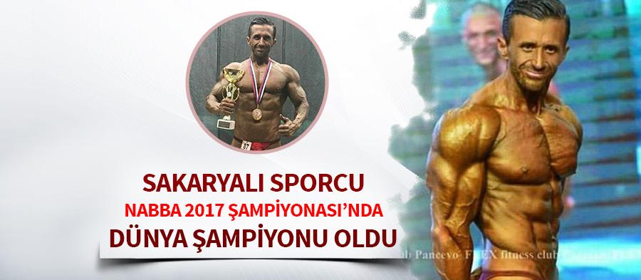 Sakaryalı sporcu, Dünya Şampiyonu oldu