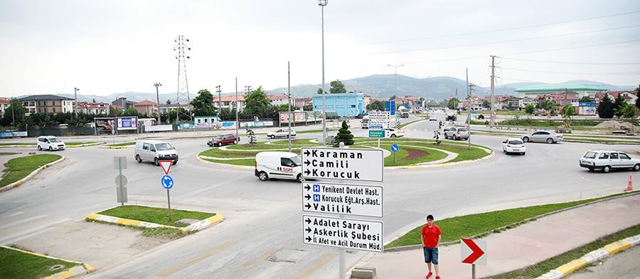 Yazlık Kavşağının altyapısı güçlendiriliyor