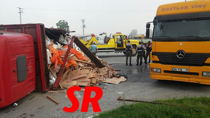 Organize Sanayi Bölgesi'nde zincirleme kaza