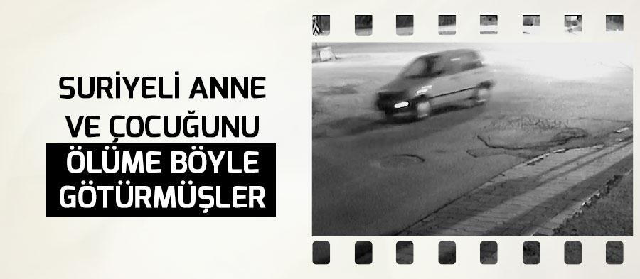 Hamile anneyi ölüme böyle götürmüşler